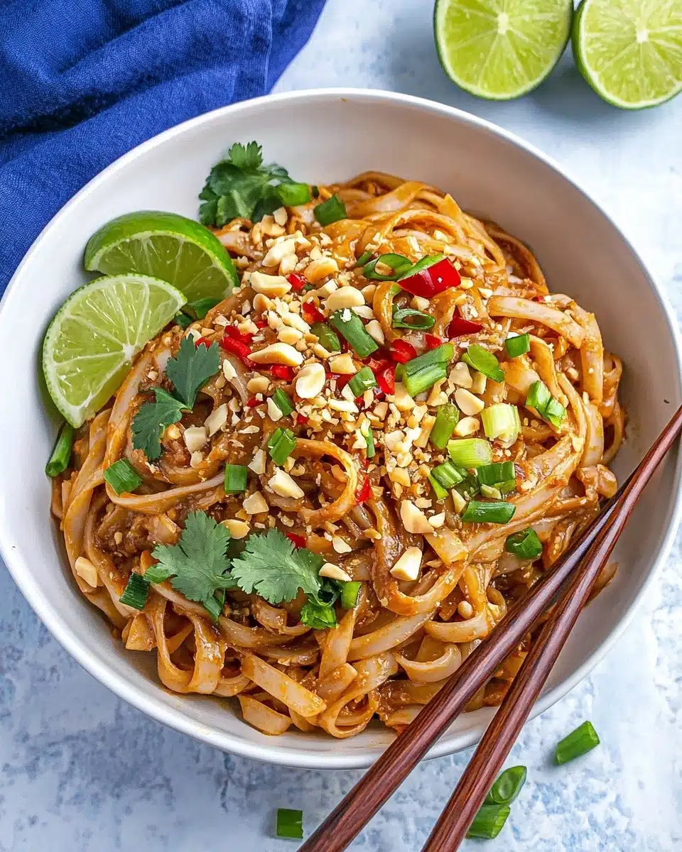 The Versatile Thai Peanut Noodle Recipe: Plant-Based & Beyond